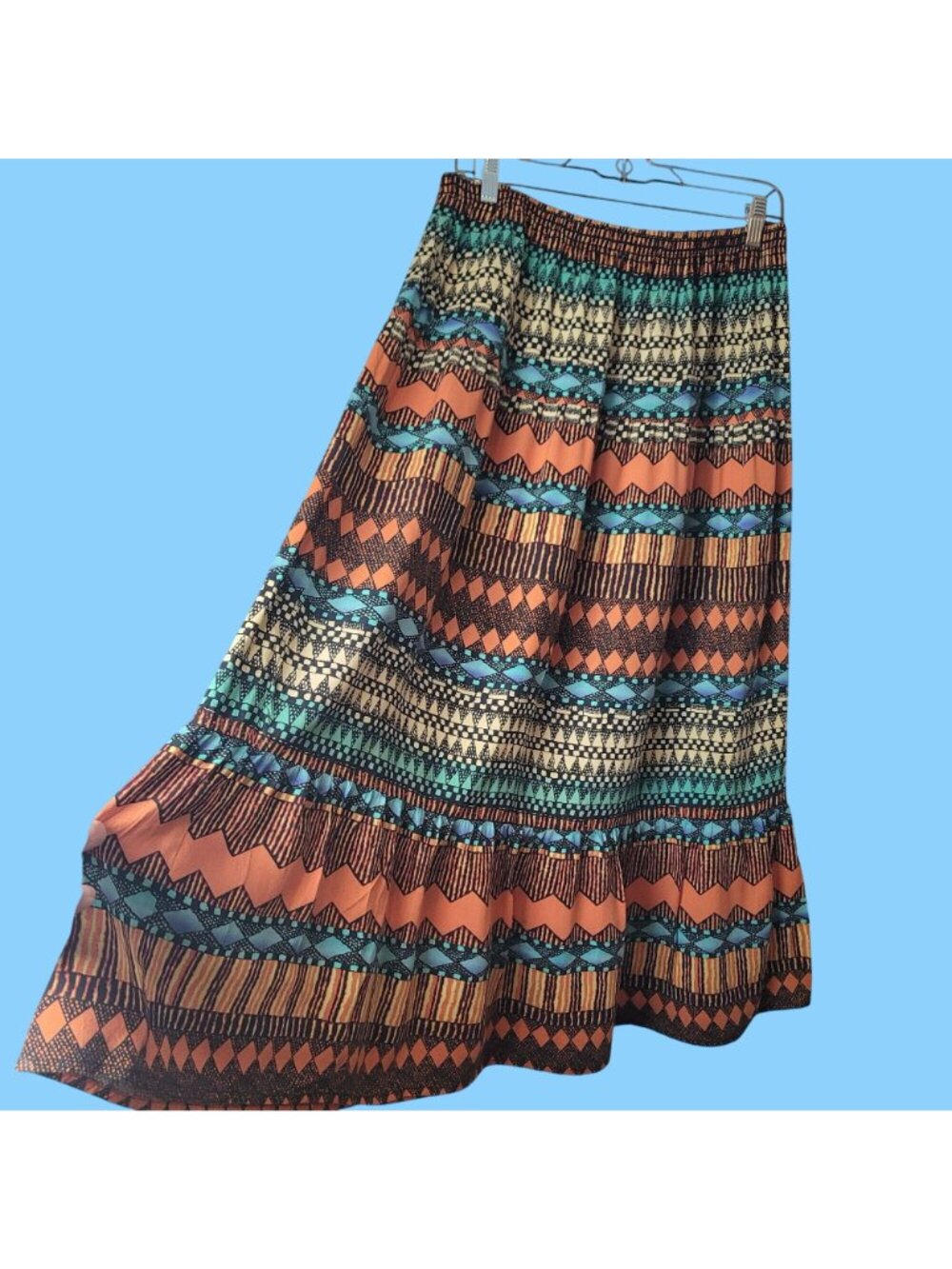 Kim Rogers Maxi Skirt - Bohemian, Hippie, Peasant, Cottagecore, Festival, Indie - Picture 3 of 10